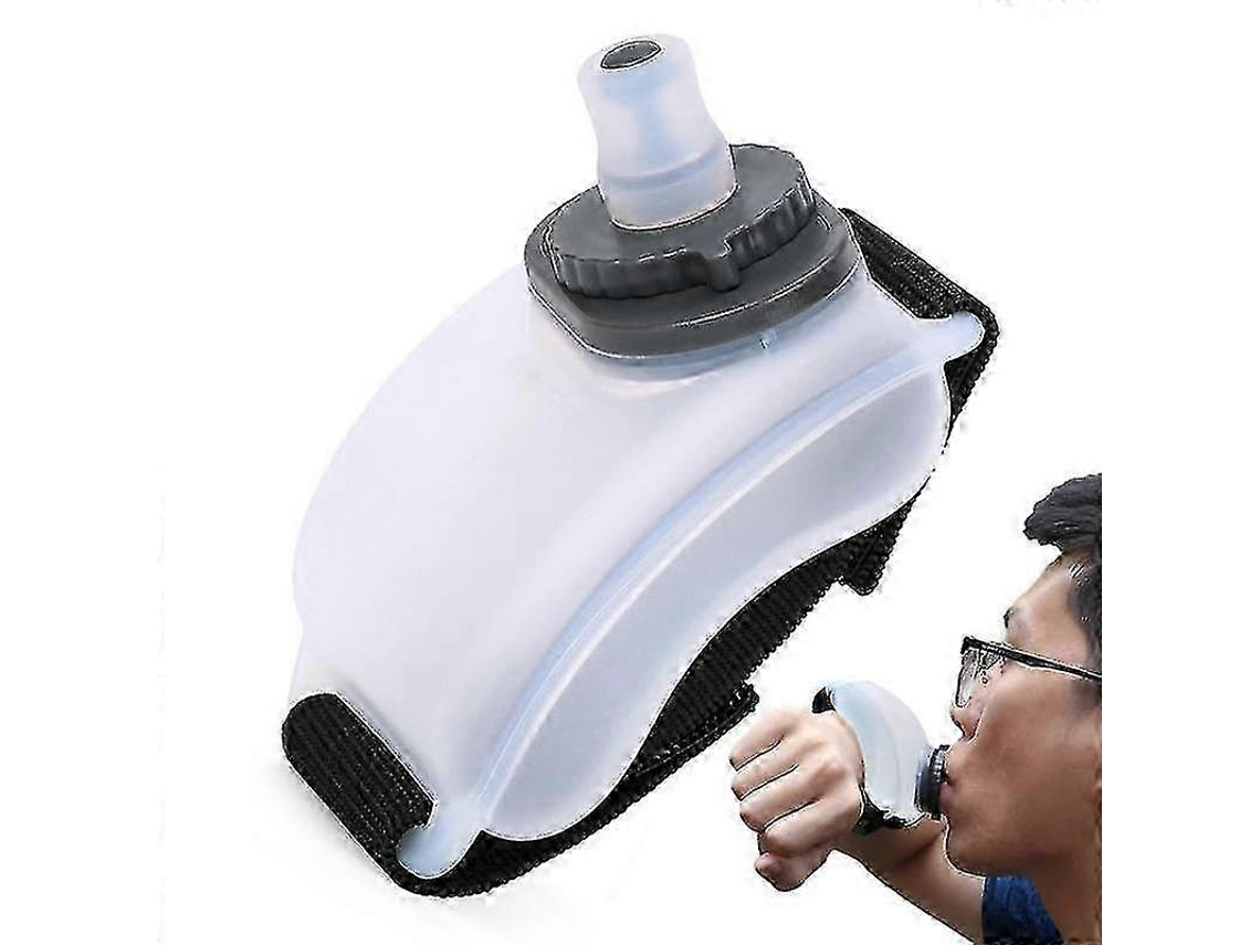Botella De Agua Portátil De Silicona, Manos Libres, A Prueba De Fugas, Correr, Accesorios Deportivos Rosewell