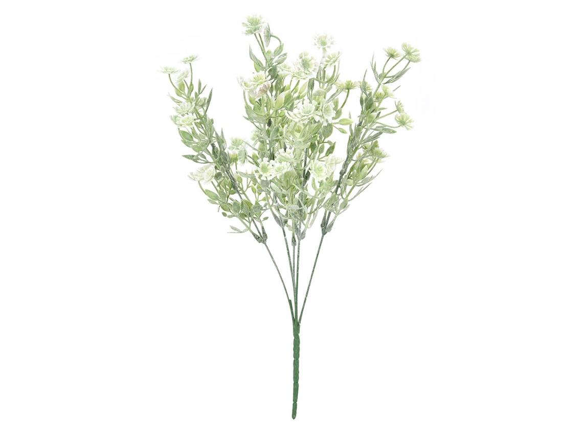 RNEMITERY Ramo Artificial Blanco con 3 Margaritas Falsas para Decoración de Boda, Fiesta, Hogar y Oficina