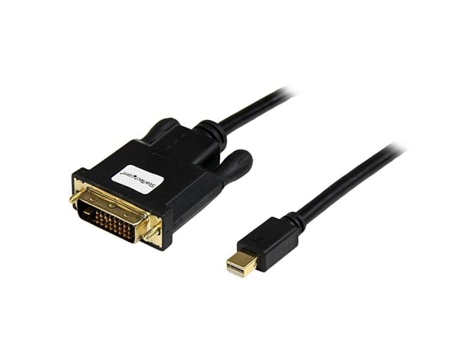 Cable Adaptador de Vídeo STARTECH MDP2DVIMM3B 0.9m mini DisplayPort DVI-D
