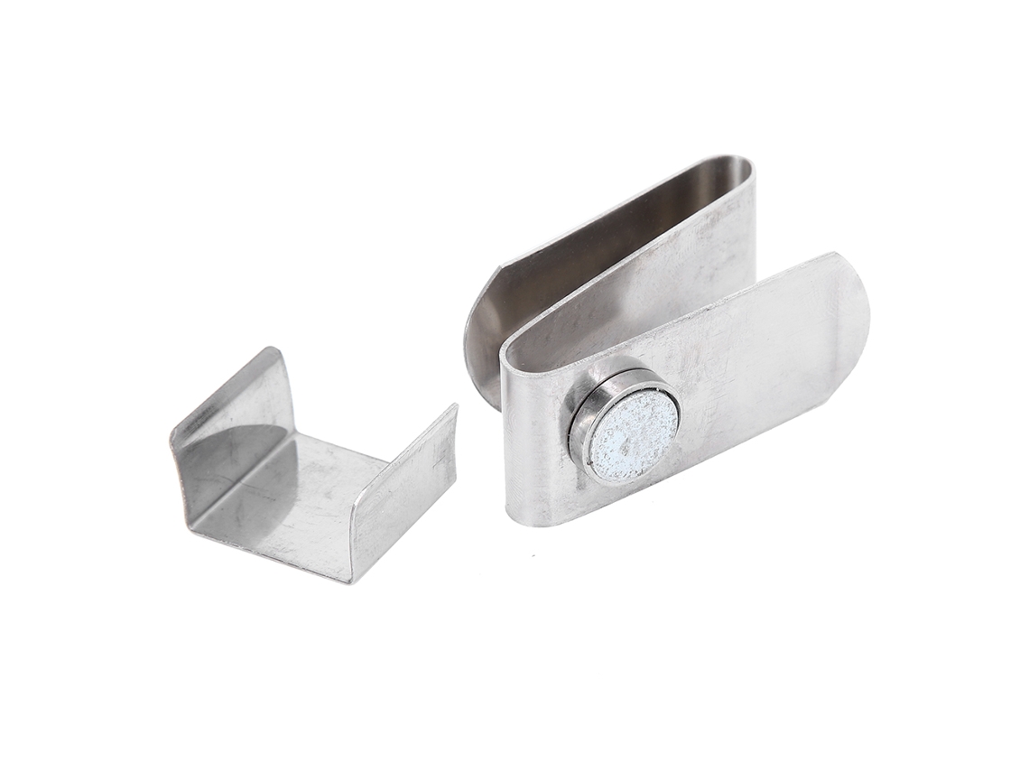 2026rebe-portátil Porta Tiza Magnética De Acero Inoxidable Clip En Forma De S Para Billar Tamaño Compacto Accesorios De Billar