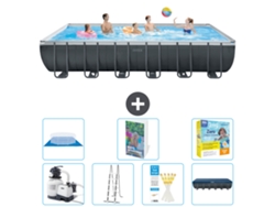 Intex Piscina Ultra Xtr Retangular - 732x366x132 Cm - 8-peças S546