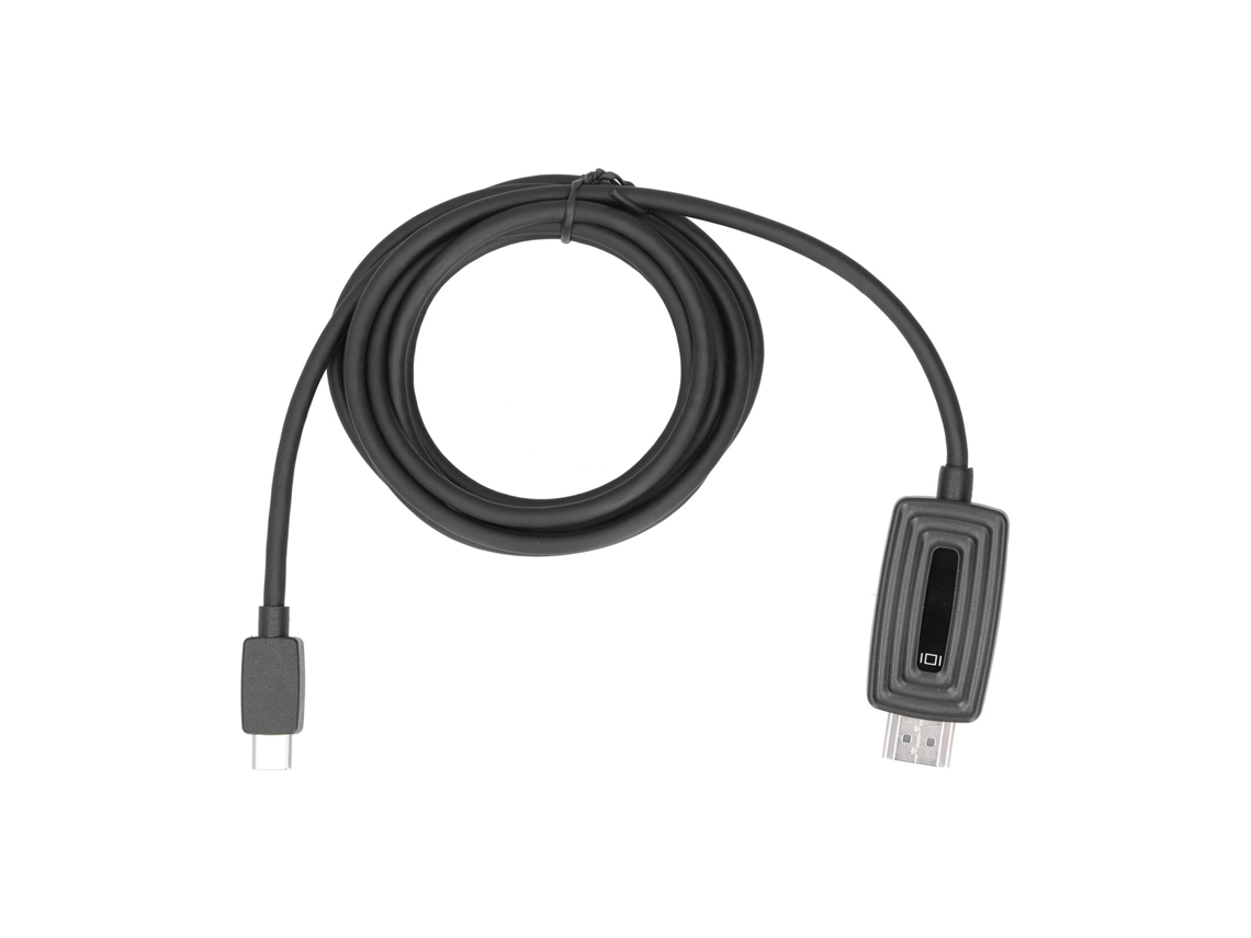 Adaptador De Cable Usb-c A Hdmi Para Computadora, Teléfono Celular, Tv, Proyector, 4k De Alta Definición, Plug And Play.