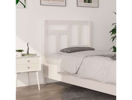 Cabecero de cama VIDAXL Blanco Madera (95.5x4x100 cm)