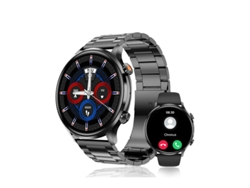 Reloj inteligente QS40 de 1,39 pulgadas con Bluetooth, llamadas y monitor de actividad física para hombre, color negro, Bestvite