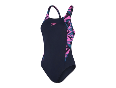 Traje de Mujer SPEEDO Bañador Pieza Eco Boom Splice Verde (38)