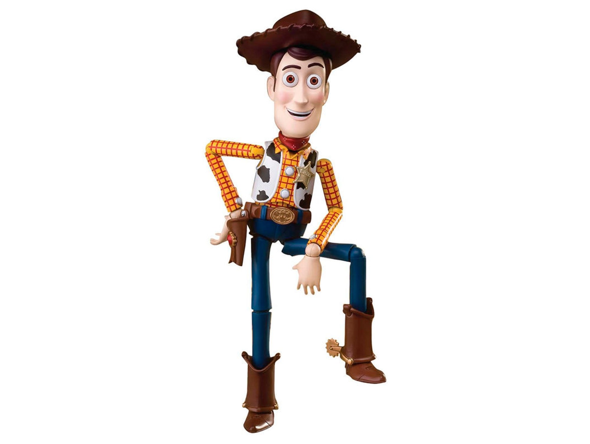 Llevando máquina de coser Conquistador Figura BEAST KINGDOM Figura Heroes Dinamicos Woody Toy Story Disney |  Worten.es