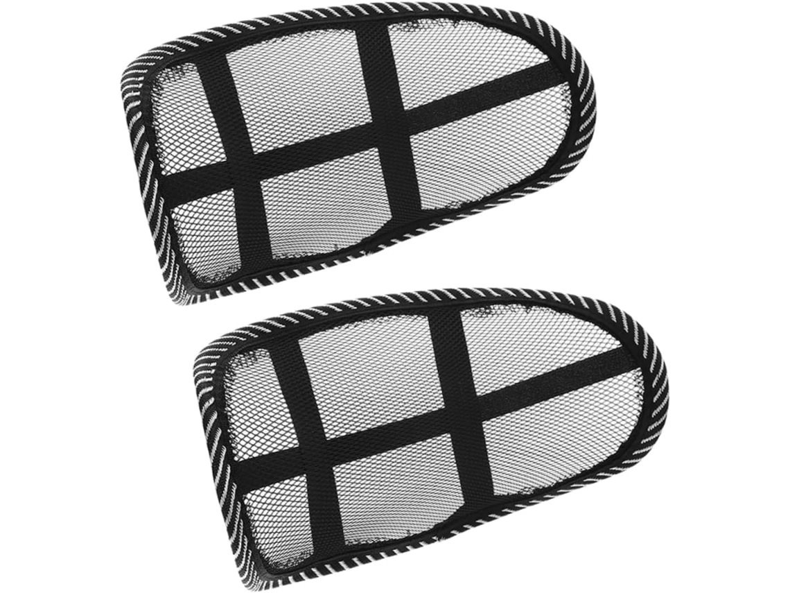 Juego De 2 Almohadas Para Reposacabezas De Coche, Bonitas Y Transpirables, De Malla De Neopreno, Para Soporte Cervical.
