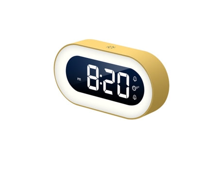 Reloj Despertador Digital LED con Música