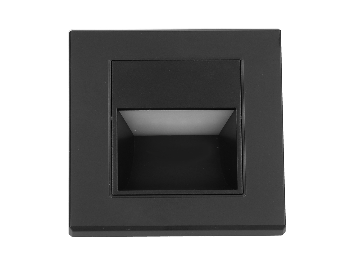 Lámpara LED empotrable para escaleras 2026, luz blanca cálida, 85 W, 220 V, para pasillos y escaleras.