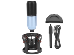 Micrófono De Condensador Usb Cardioide Para Estudio Y Grabación Con Kit Para Karaoke Y Transmisión En Vivo.