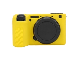 Funda protectora de silicona suave y brillante compatible con Sony A6700 Facpoet