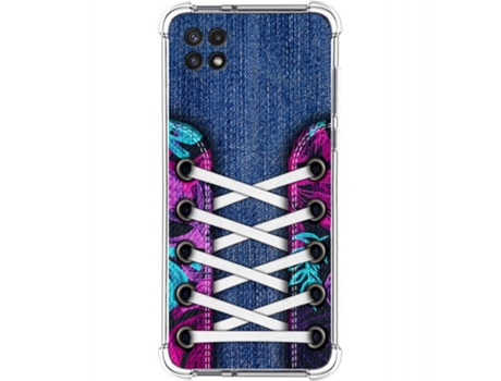 Carcasa Samsung Galaxy A22 5G TUMUNDOSMARTPHONE Dibujos Antigolpes Multicolor