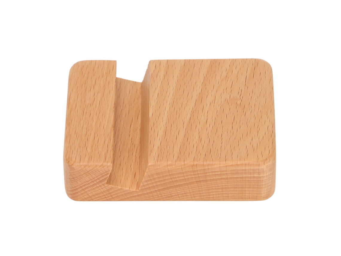 Soporte Universal De Madera Para Teléfono Móvil De Sobremesa, Soporte Portátil Para Smartphone, Diseño Sencillo.