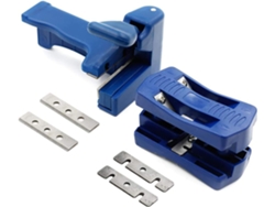 Canteadora De Madera, Cortadora Manual Para Carpintería De Pvc Macizo, 6 Cuchillas Para Muebles Y Paneles.
