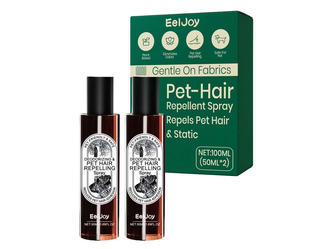 Spray antiadherente para pelo de mascotas con aroma a cedro