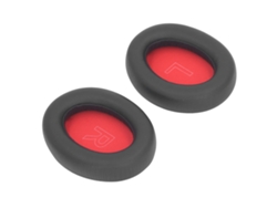 Almofadas De Ouvido Para Anker Soundcore Life Q10 Life 2 Neo Couro De Proteína Substituição Preto Vermelho