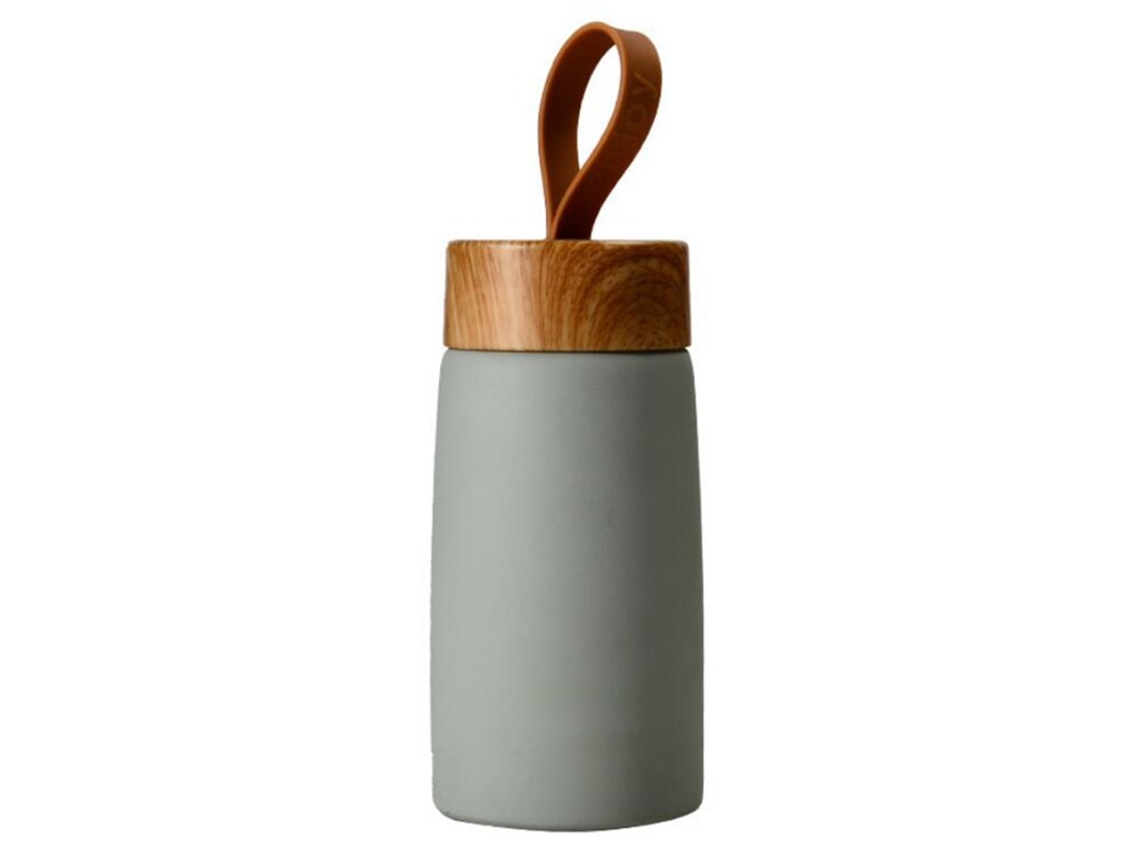 Taza térmica de acero inoxidable 304, botella de agua con aislamiento al vacío Mdug (verde)