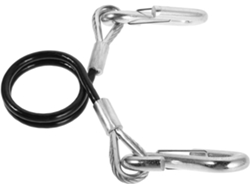 Cable De Seguridad Para Remolque, Ganchos De Acero, Cadenas De Resorte, Almacenamiento Práctico Y Resistente.