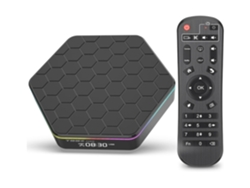 Yizhood T95z Plus - Caja de TV Android con 4 GB de RAM, 32 GB de ROM, 6K, Wifi dual, Bluetooth 5.0, color negro