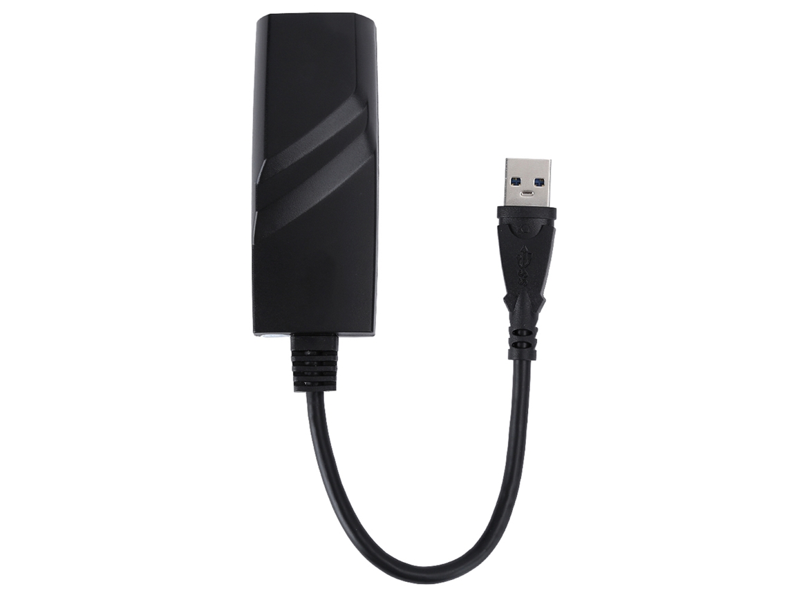 Adaptador De Ethernet Usb 3.0 Para Pc, 10/100/1000 Mbps, Rj45, Compatível Com Windows/linux/os X, Acessório De Rede