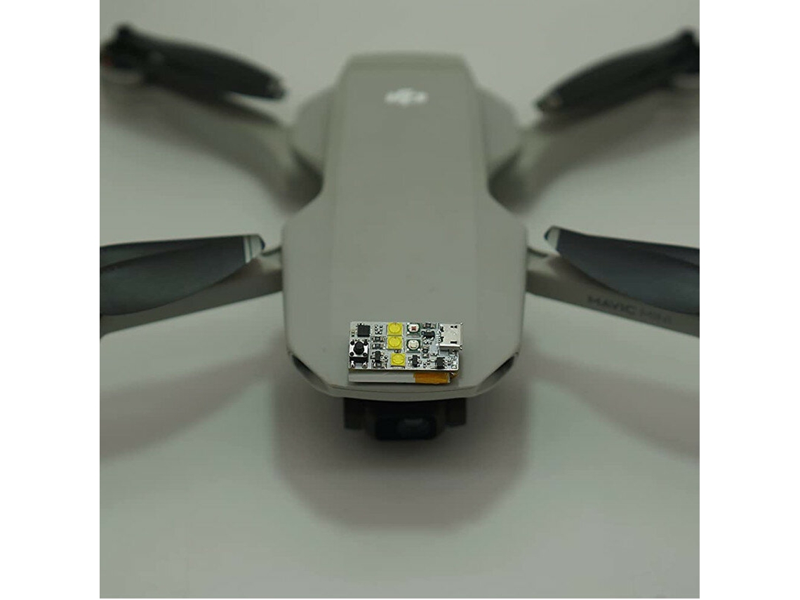 Placa Luz Estroboscópica Led Universal Vifly Vuelo Nocturno Compatible Dji Mini 3 Pro Mavic Air 2 Mavic 2 Mini 2 Air 2s Fimi X8se Rc