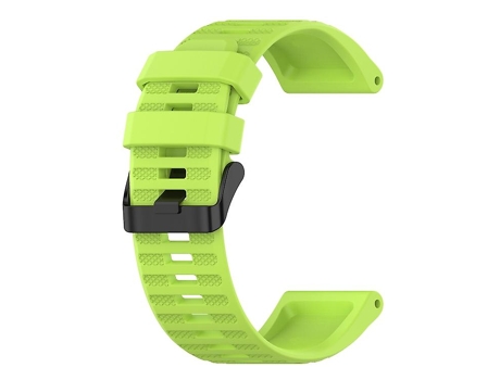 Correa Smartwatch Para Garmin Fenix 7 Zafiro Solar 22Mm Verde Lima VENISYMLIS