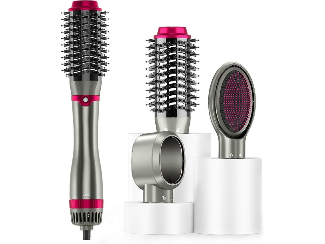 Cepillo secador de pelo 3 en 1, 1200 W, cepillo térmico para peinar el cabello, ligero y con aire caliente. TAISHENGDA