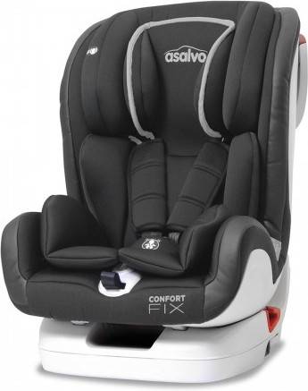 Silla Auto ASALVO Confort Fix (Gris)
