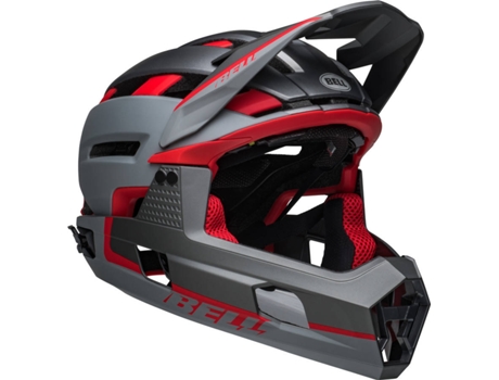 Casco con mentonera BELL Giro Switchblade Mips (Talla: M - Rojo, Gris)