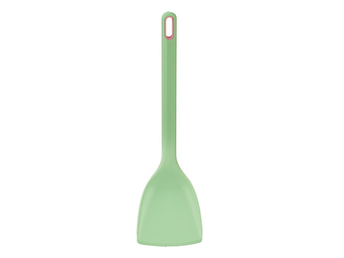 Espátula de silicona para freír, antiadherente, resistente al calor, mango ergonómico, utensilio de cocina, sartén de silicona, espátula, tipo individual