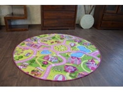 Alfombra Infantil Sweet Town Círculo (circulo 170 cm)