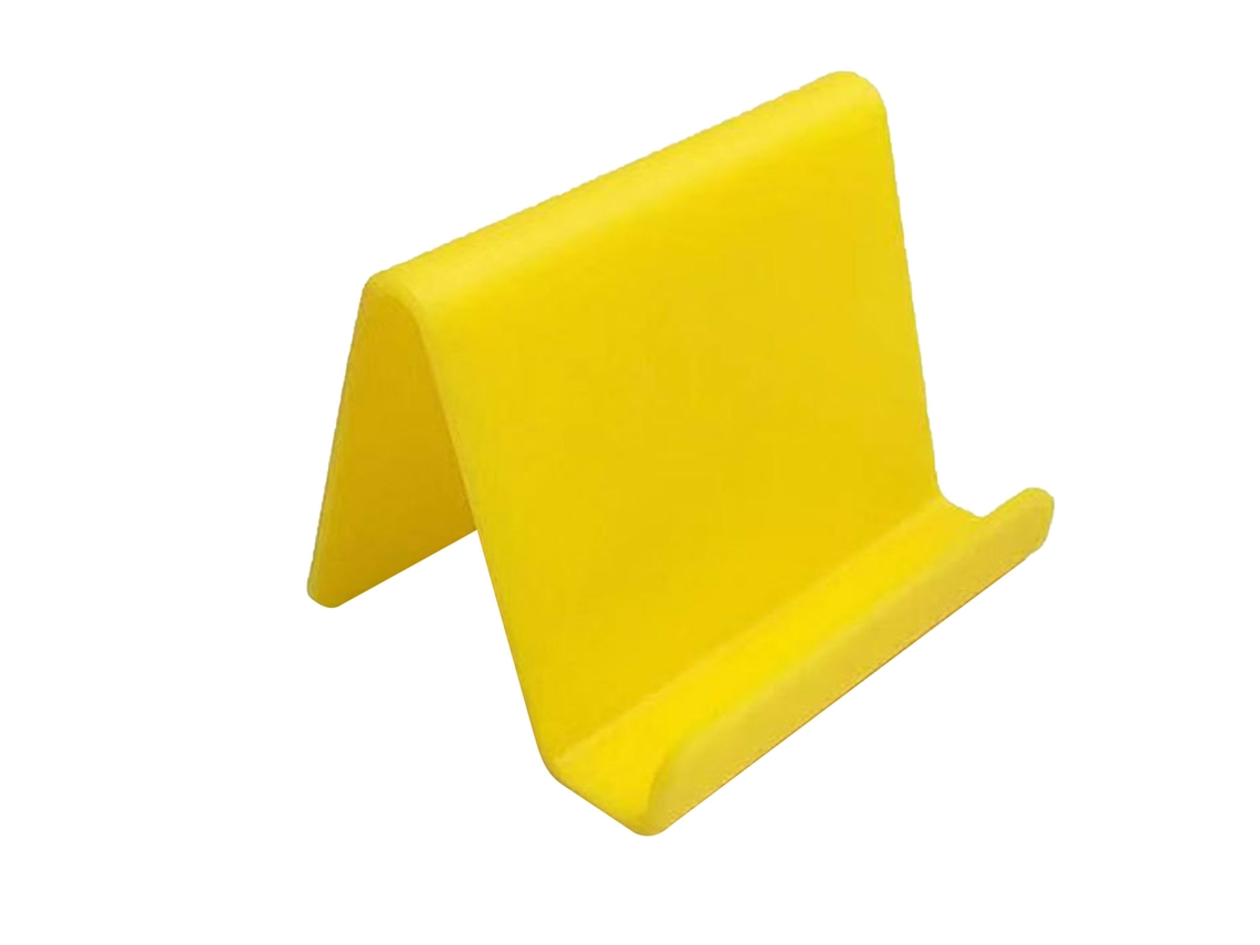 Soporte De Teléfono Para Escritorio Antideslizante Estable Resistente Al Desgaste Portátil Soporte Para Coche Amarillo