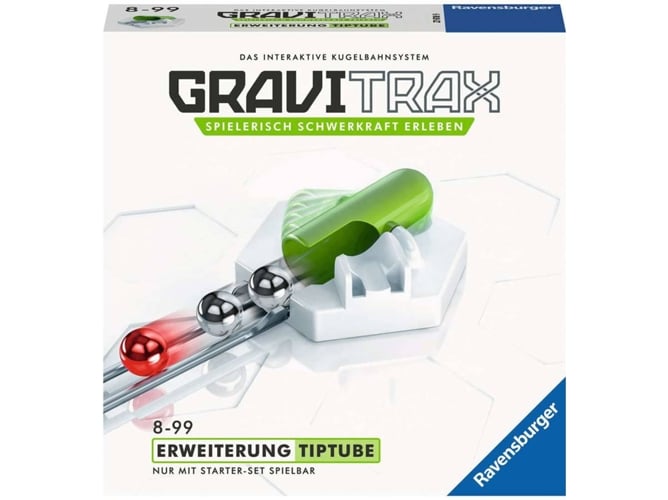 Juego de Construcciones RAVENSBURGUER Gravitrax - Expansión Tiptube (Edad mínima: 8 años)