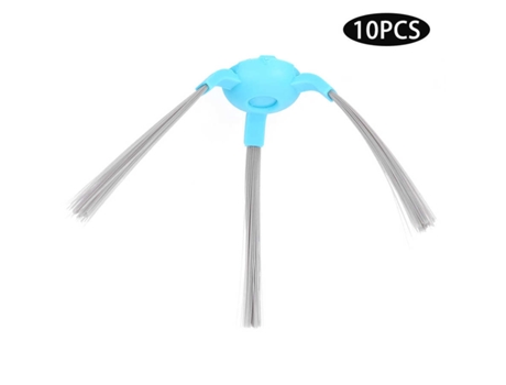 10 piezas de cepillo lateral apto para piezas de accesorios de Robot aspirador Conga 1290