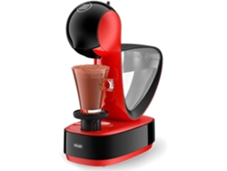 DOLCEGUSTO Cafetera de Cápsulas DELONGHI Dolce Gusto EDG 260.R Rojo