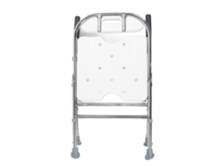Silla de baño con brazos acolchados, ajustable, portátil y plegable. Silla de ducha con reposabrazos y respaldo para personas mayores, discapacitadas y personas con movilidad reducida. Uso doméstico.