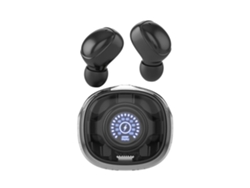 Auriculares YEMAESRE Bluetooth con reducción de ruido y cancelación de ruido, color negro