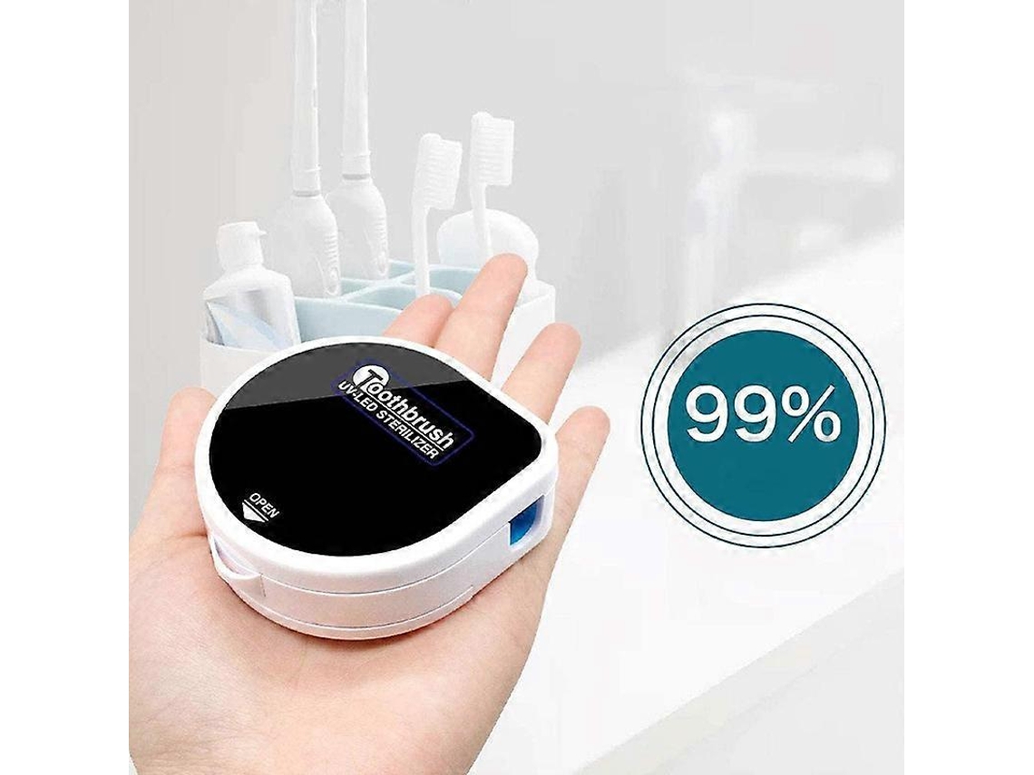 Caja de desinfección portátil para cepillos de dientes Rosewell White