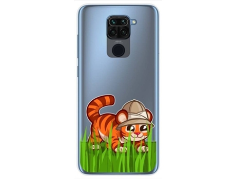 Carcasa Xiaomi Redmi Note 9 TUMUNDOSMARTPHONE Dibujos Transparente Multicolor