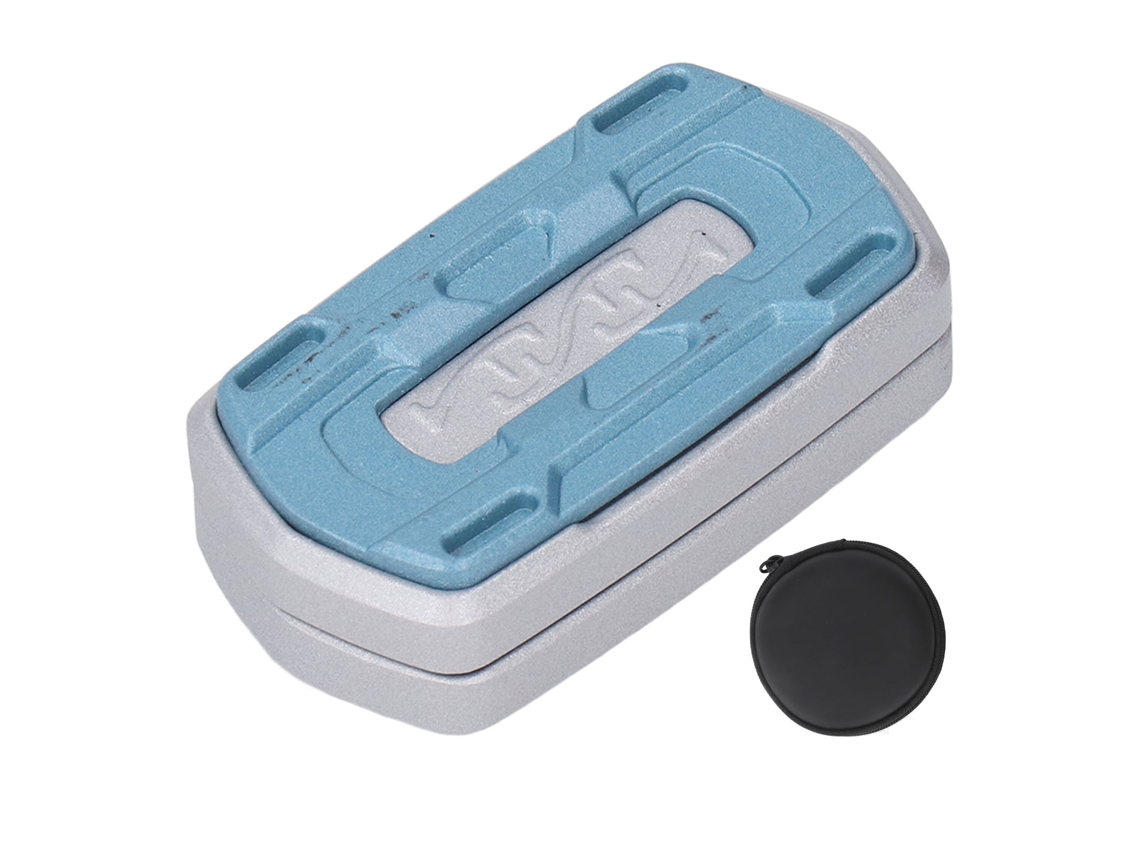 Juguete De Deslizador Magnético Para Aliviar El Estrés Juguete Sensorial De Metal Para Dedos Azul