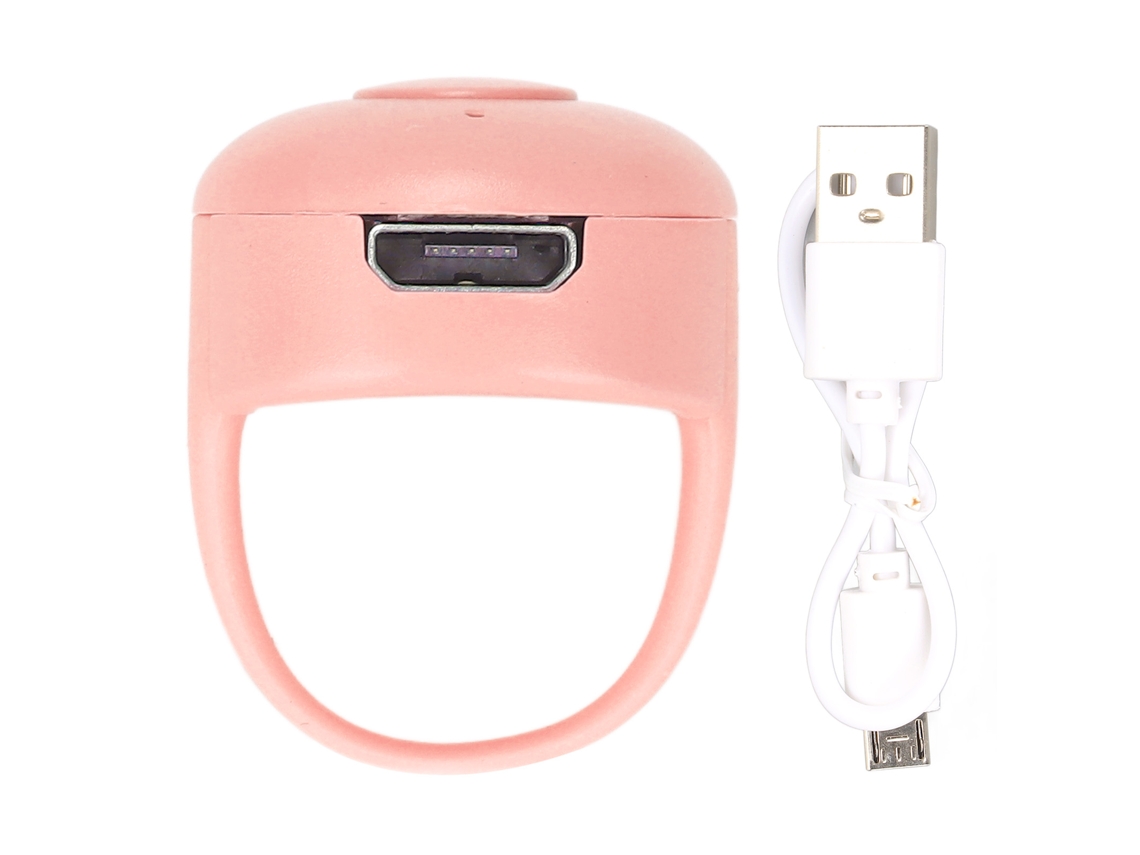 Controlador Bluetooth Para Anillo Inteligente, Práctico Para Smartphones, Control Remoto Rosa