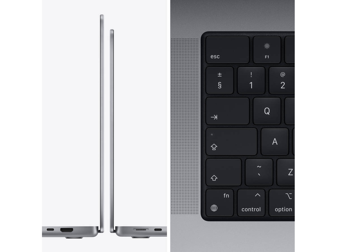 Automáticamente alcohol declarar Macbook Pro APPLE MK1A3Y/A Gris Espacial (16'' - Apple M1 Max - RAM: 16 GB - 1 TB Automáticamente alcohol declarar Macbook Pro APPLE MK1A3Y/A Gris Espacial (16'' - Apple M1 Max - RAM: 16 GB - 1 TB
