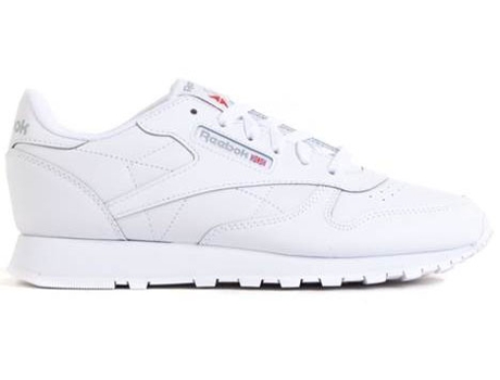 Zapatillas Deportivas REEBOK Classic Leather (Blanco - Feltro, Cuero Natural- 37)