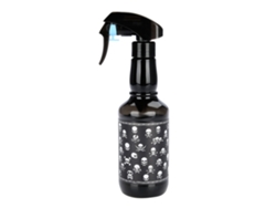 Frasco de spray reutilizável 2026 para cabeleireiro e barbearia, ferramenta de cabelo vintage, preto.