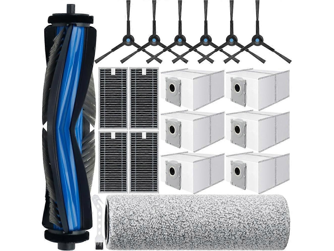 Compatible For X8 Pro Omni,x8 Pro Omni Vacuum Cleaner Accessories Kit,rubber Main Brush Vacuum Bags