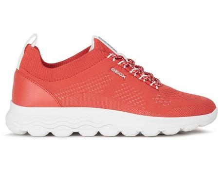 Zapatillas GEOX Spherica Mujer (38 - Rojo)
