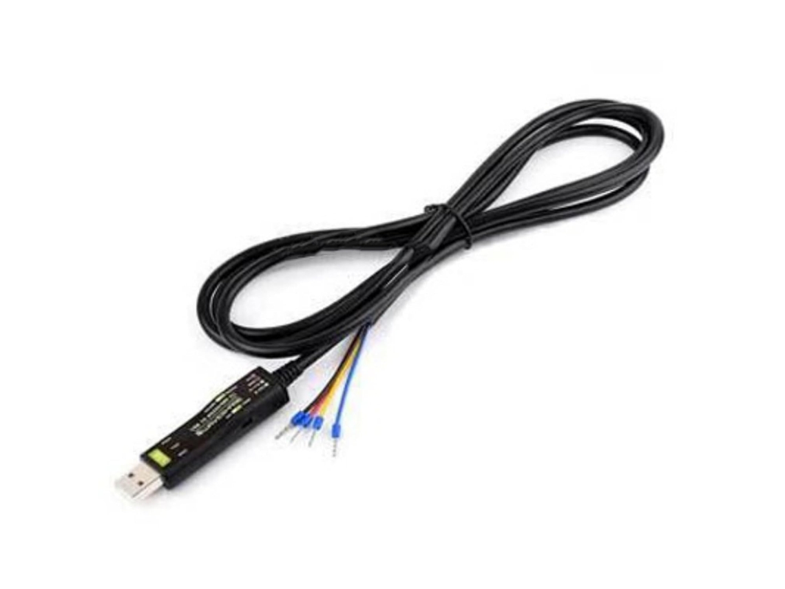 Cable Convertidor Usb De Alta Velocidad A Ttls Para Dispositivos De 5" Con Conectores De 4 Pines Separados Y