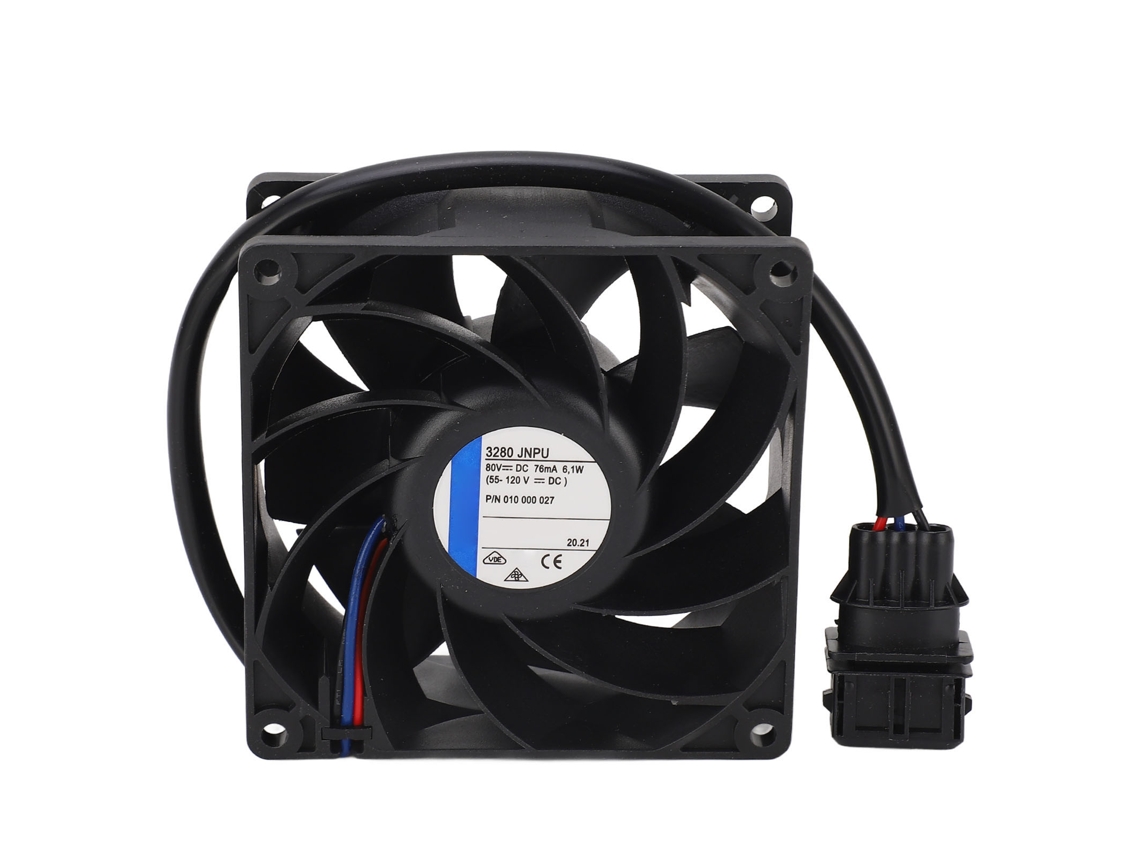 Ventilador elevador de transeje E25 E25s E35 Aluminio ABS 80v