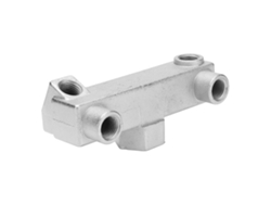 Conector De Colector De 6 Vías Para Compresor De Aire Con Rosca G1/4 Y G1/2, Fabricado En Aleación De Aluminio.