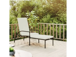 Sillón de mimbre marrón con reposapiés DKD HOME DECOR